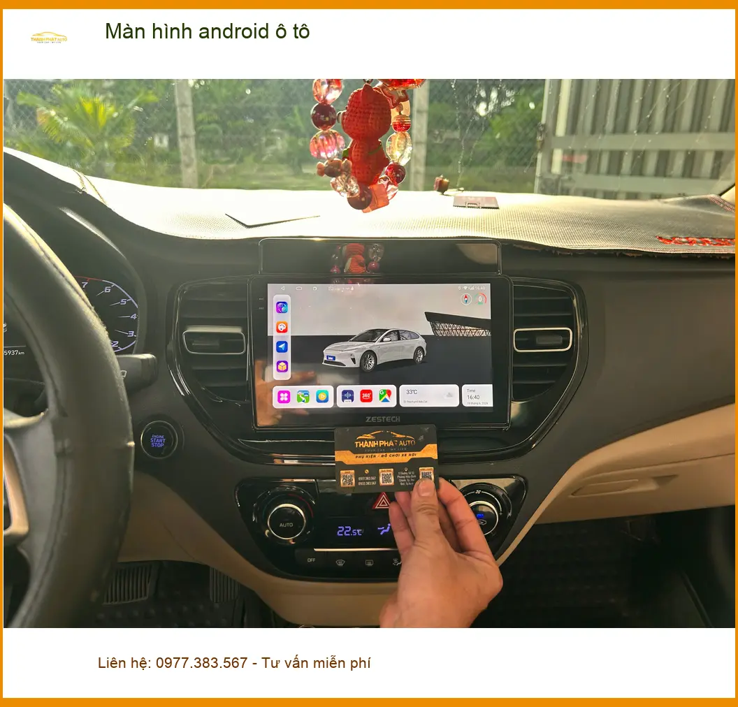 Anh Đức Thành lắp màn hình android ô tô Mitsubishi Xpander Cross tại Củ Chi ảnh thực tế 4