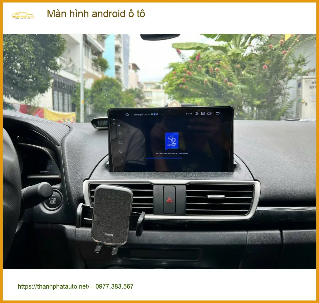 Anh Khải nâng cấp Màn hình android ô tô Hyundai Accent tại Huyện Bình Chánh