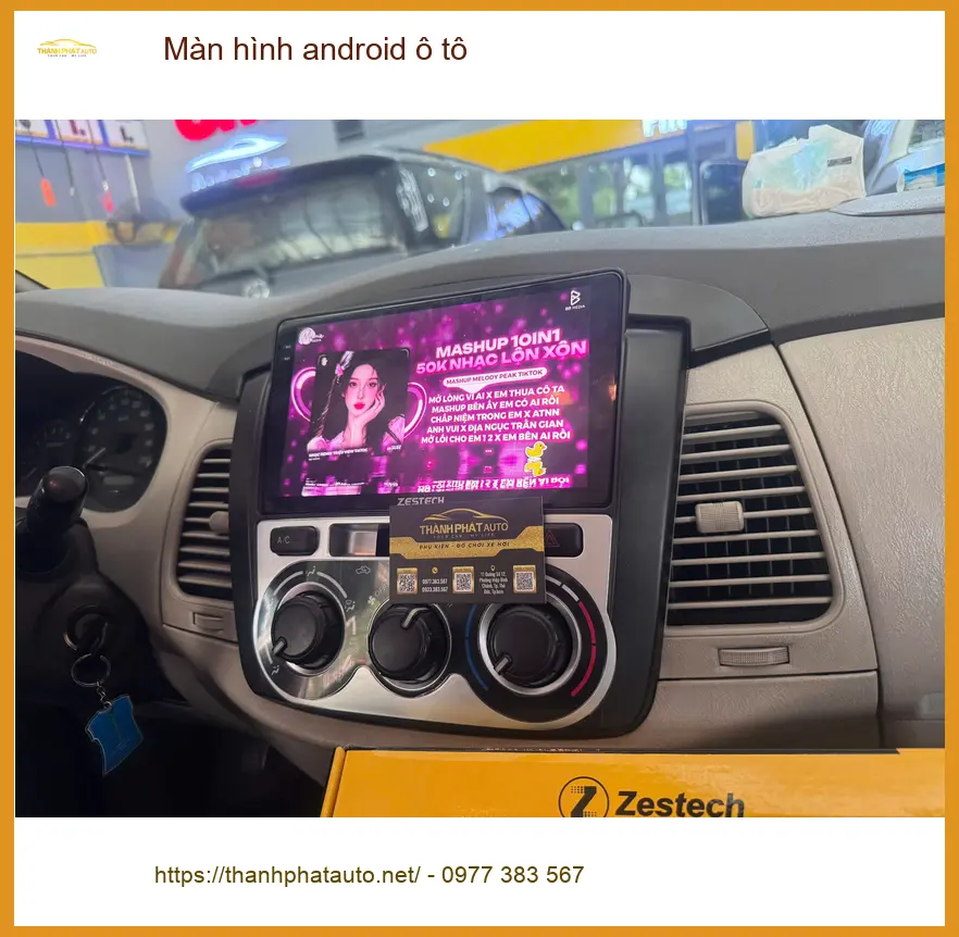 Anh Khải lắp màn hình Android ô tô Mazda CX-5 tại Hóc Môn uy tín