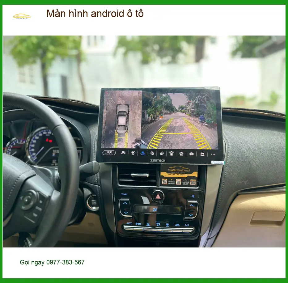 Anh Quang nâng cấp màn hình android ô tô cho Suzuki XL7 tại Quận 7 để giải trí tốt hơn ảnh thực tế 2