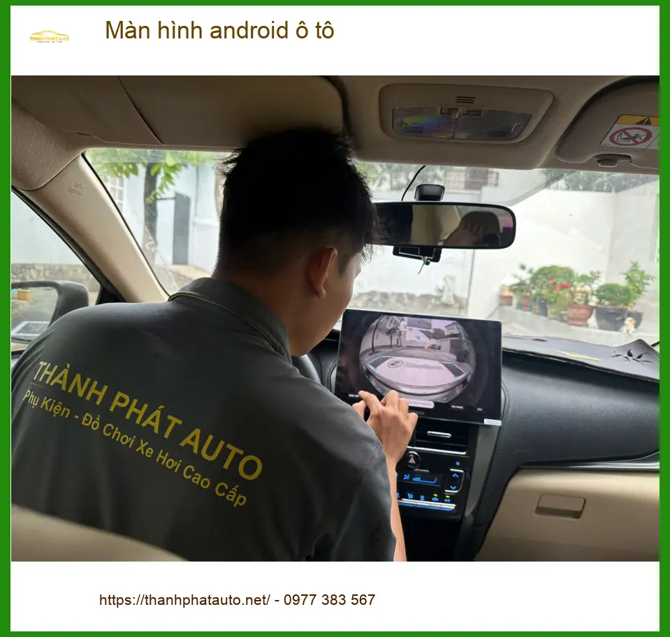 Anh Quang nâng cấp màn hình android ô tô cho Suzuki XL7 tại Quận 7 để giải trí tốt hơn ảnh thực tế 3
