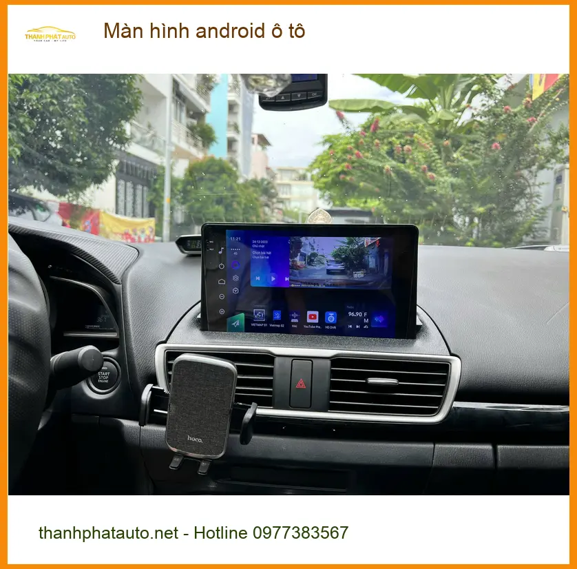 Anh Khải nâng cấp Màn hình android ô tô Hyundai Accent tại Huyện Bình Chánh ảnh thực tế 4