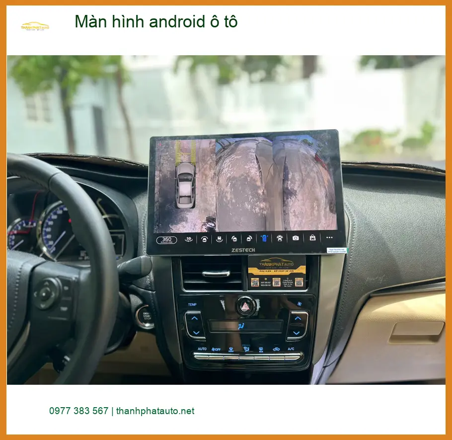 Anh Quang nâng cấp màn hình android ô tô cho Suzuki XL7 tại Quận 7 để giải trí tốt hơn ảnh thực tế 4