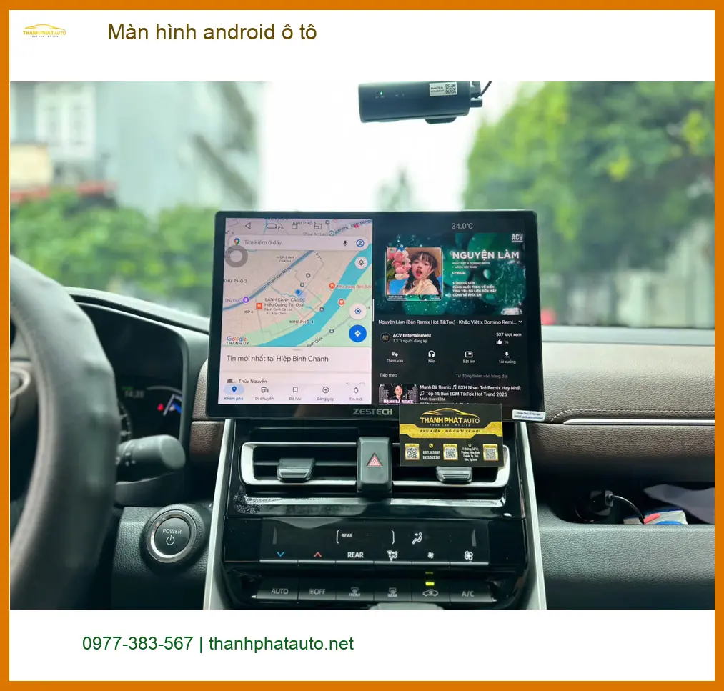 Lắp Màn hình Android Ô tô Quận 1: Anh Kiên chọn cho Kia Carnival.