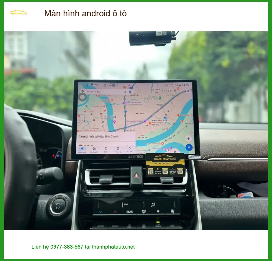 Lắp Màn hình Android Ô tô Quận 1: Anh Kiên chọn cho Kia Carnival. ảnh thực tế 3