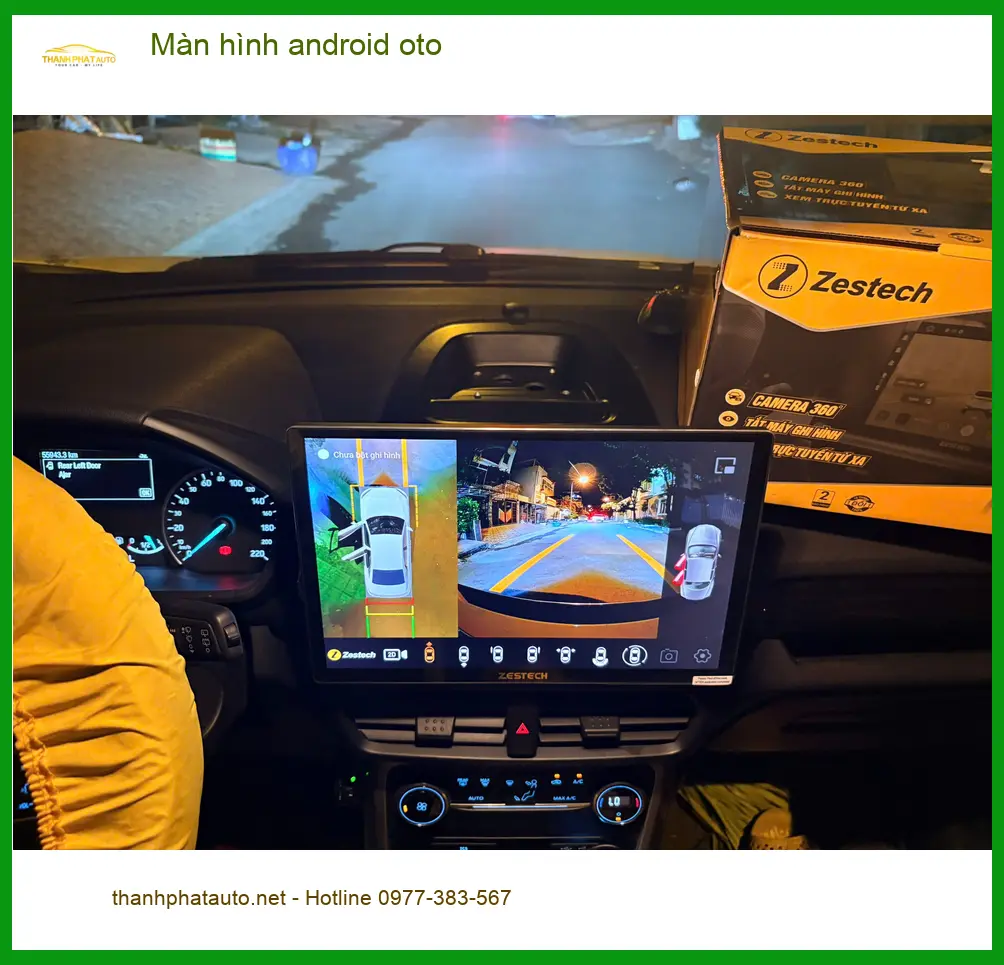 Anh Tuấn lắp màn hình Android ô tô tại Hóc Môn cho Kia Sorento, tiện ích ảnh thực tế 3