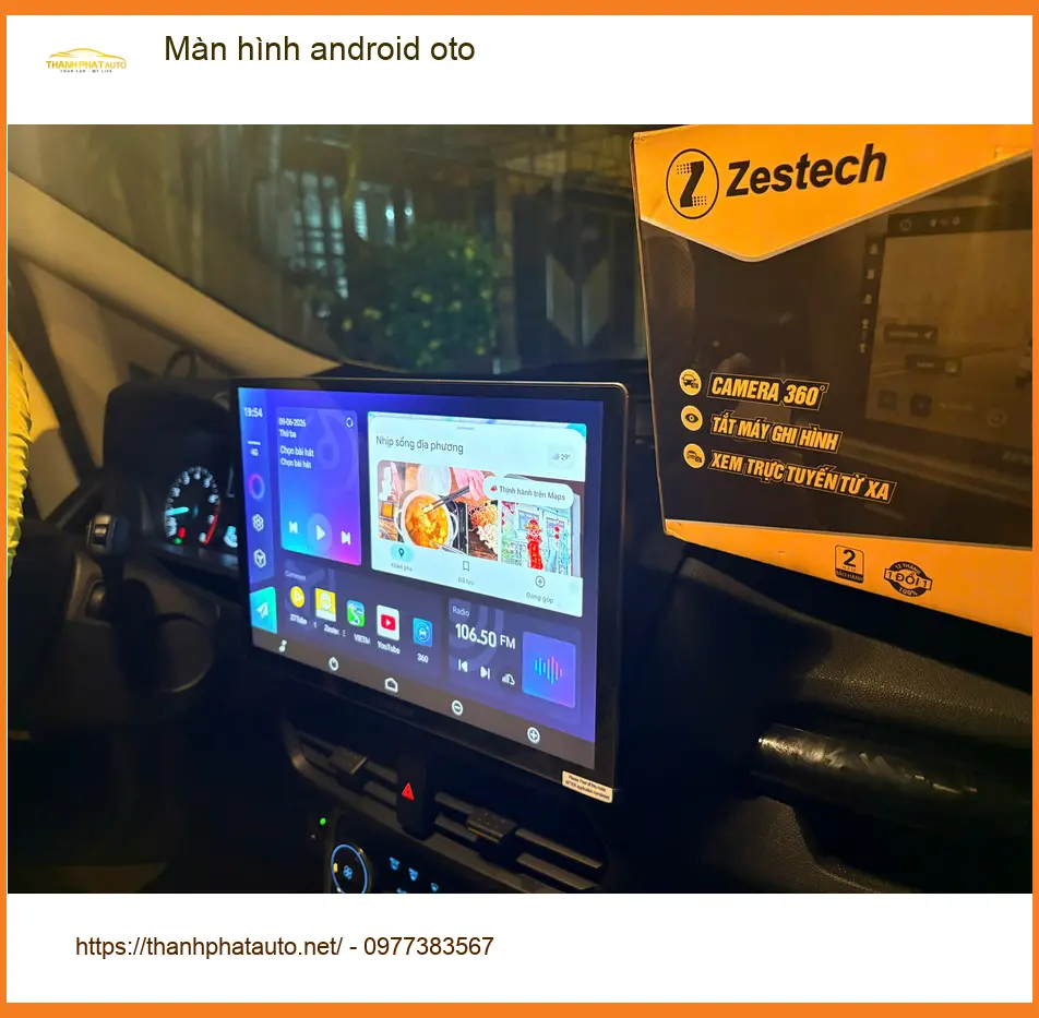 Anh Tuấn lắp màn hình Android ô tô tại Hóc Môn cho Kia Sorento, tiện ích ảnh thực tế 4