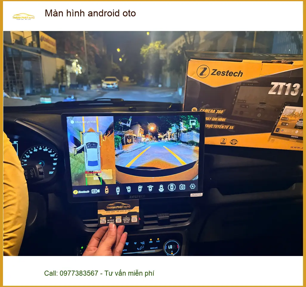 Anh Tuấn lắp màn hình Android ô tô tại Hóc Môn cho Kia Sorento, tiện ích ảnh thực tế 5
