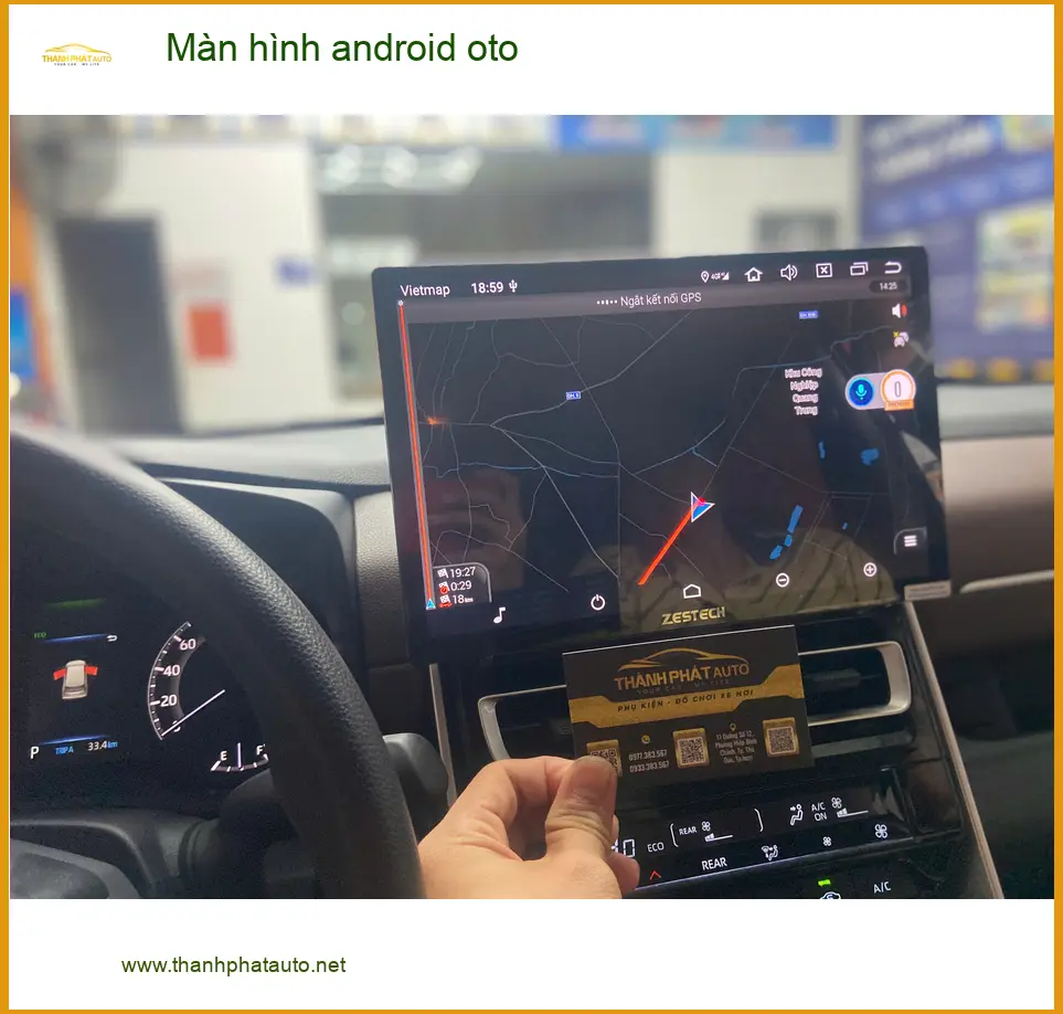 Chú Thịnh lắp màn hình Android ô tô cho Hyundai Accent tại Quận 9 ảnh thực tế 5