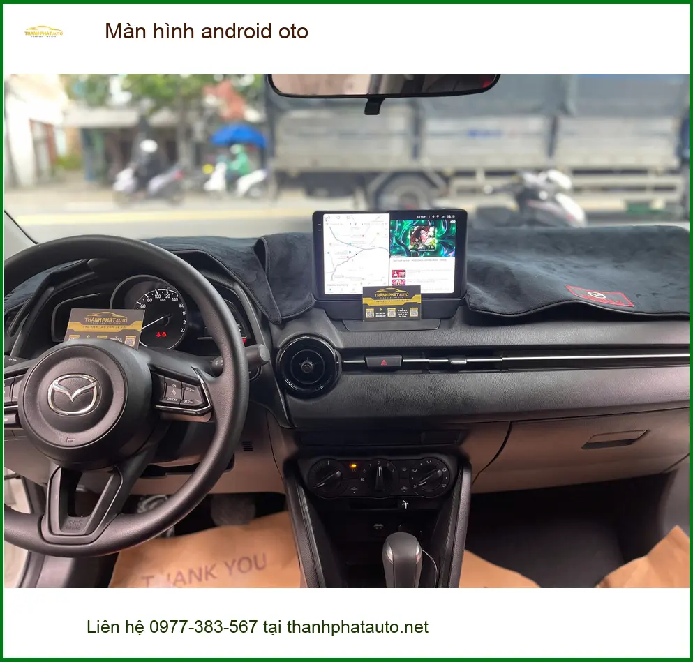 Anh Hưng lắp màn hình Android ô tô Kia K3 tại Hóc Môn để giải trí tiện lợi hơn ảnh thực tế 3
