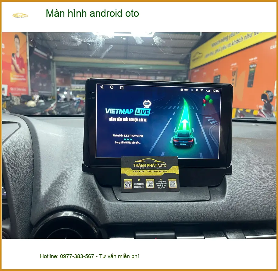 Chị Thảo lắp màn hình android oto Hyundai Santa Fe tại Quận 8 để nâng tầm giải trí ảnh thực tế 3