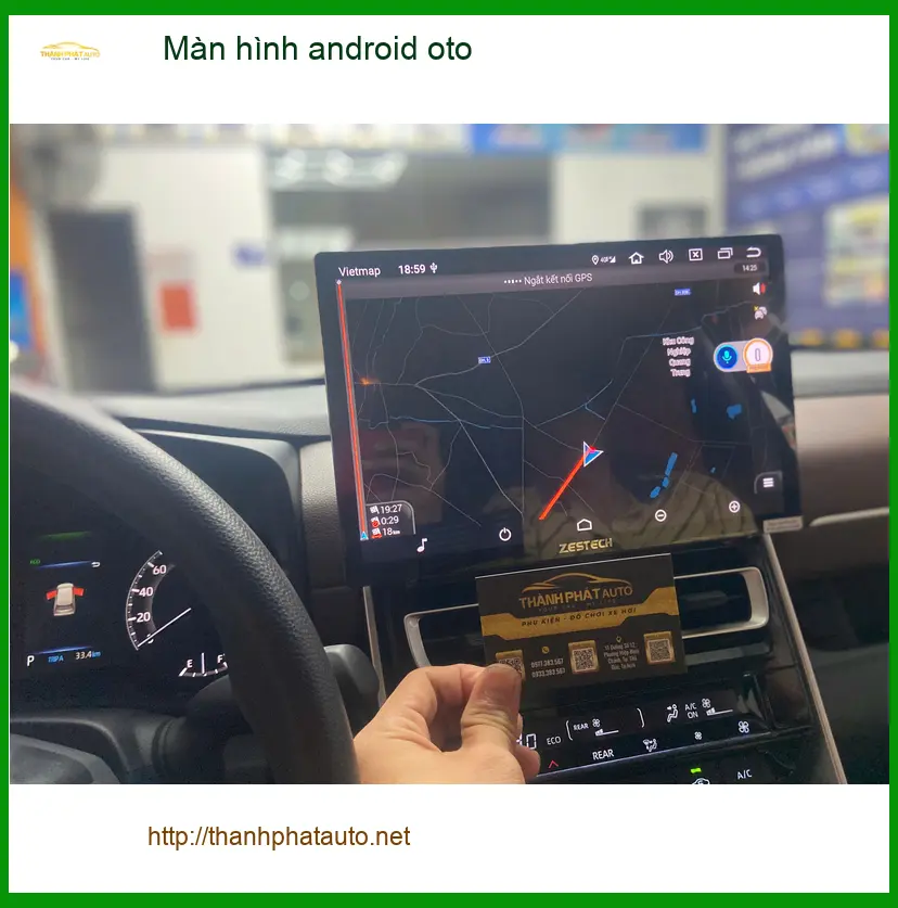 Anh Bảo Long lắp màn hình Android ô tô Mazda 3 tại Bình Chánh