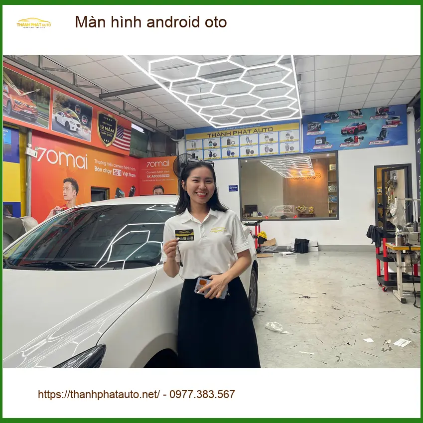Lắp màn hình Android ô tô chính hãng tại Quận 9 cho xe Mazda CX-5 của Chị Thảo ảnh thực tế 2