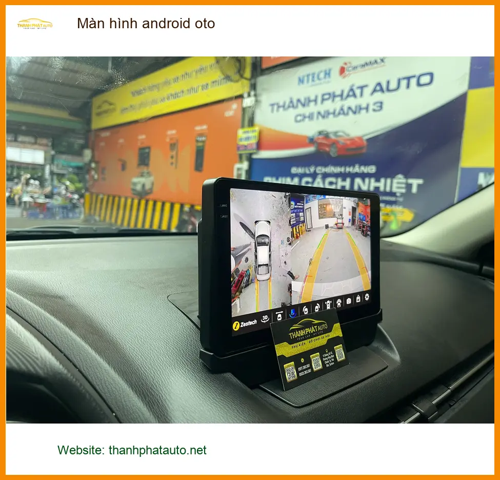 Lắp màn hình Android ô tô chính hãng tại Quận 9 cho xe Mazda CX-5 của Chị Thảo ảnh thực tế 4