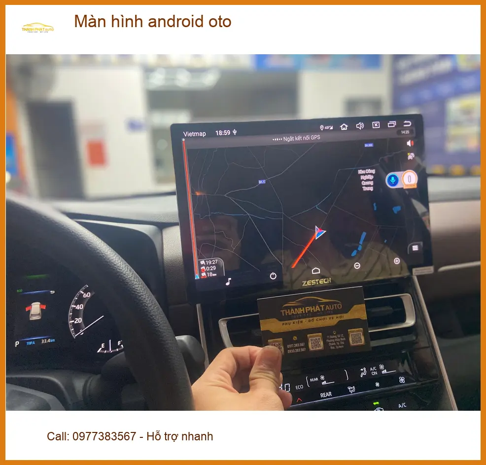 Anh Quốc Anh lắp màn hình Android ô tô Honda HR-V ở Quận Phú Nhuận ảnh thực tế 3