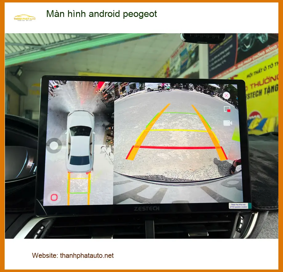 Anh Minh lắp màn hình Android Peugeot 5008 tại Quận 7 để trải nghiệm công nghệ mới ảnh thực tế 5