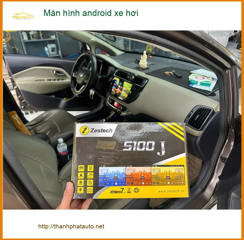 Anh Kiên lắp màn hình Android xe Hyundai Accent tại Quận 7, tiện giải trí ảnh thực tế 3