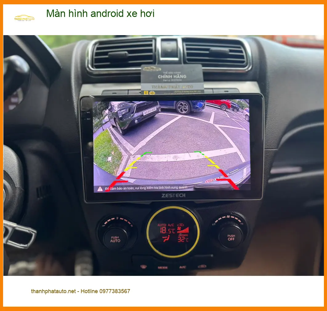 Anh Trung lắp màn hình android xe hơi cho Mitsubishi Triton tại Quận Bình Tân ảnh thực tế 2