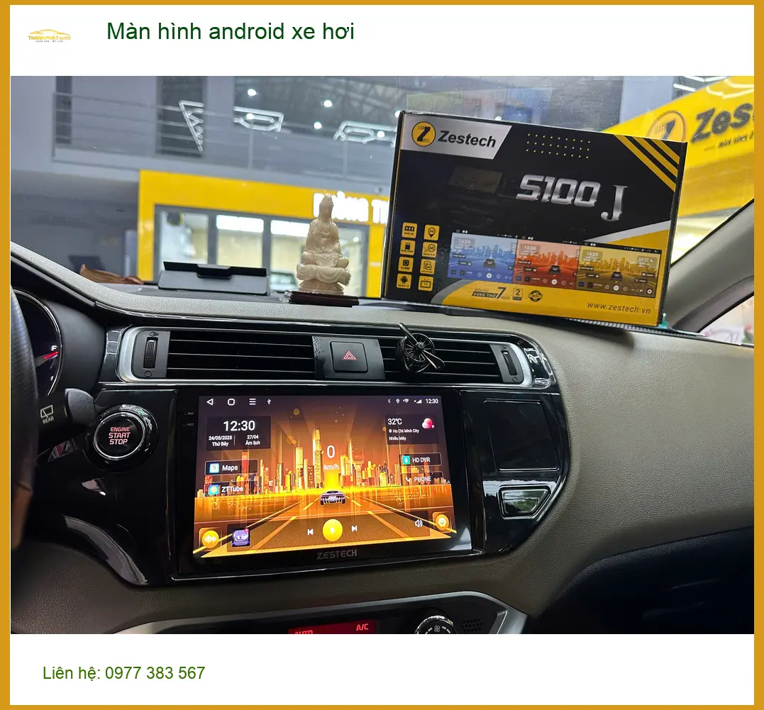 Anh Tấn lắp màn hình android xe hơi Honda CR-V Quận Phú Nhuận giải trí kém ảnh thực tế 5