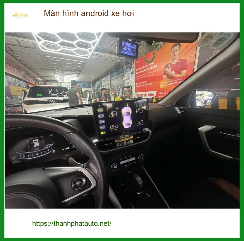 Anh Dũng nâng cấp màn hình android xe hơi cho Honda Civic tại Quận 9