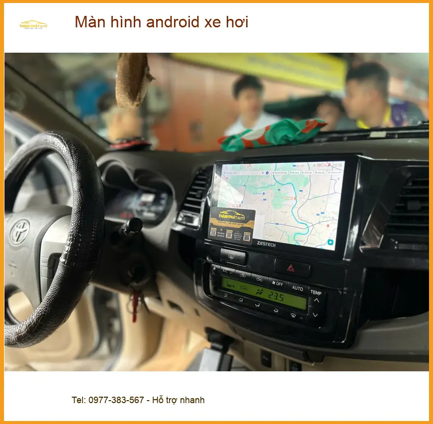 Chú Long nâng cấp màn hình Android xe hơi cho Hyundai Accent tại Thủ Đức uy tín. ảnh thực tế 2