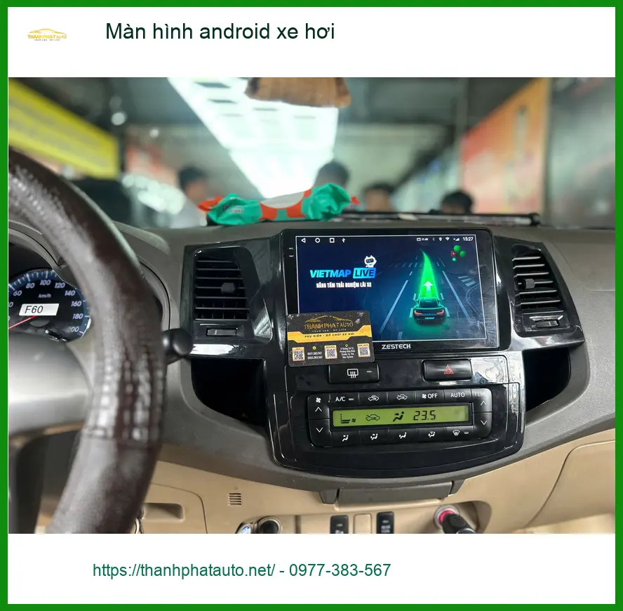 Chú Long nâng cấp màn hình Android xe hơi cho Hyundai Accent tại Thủ Đức uy tín. ảnh thực tế 5