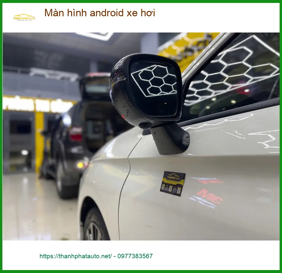 Chị Bích lắp màn hình Android xe hơi cho Honda CRV tại Quận 12 để trải nghiệm công nghệ mới ảnh thực tế 4