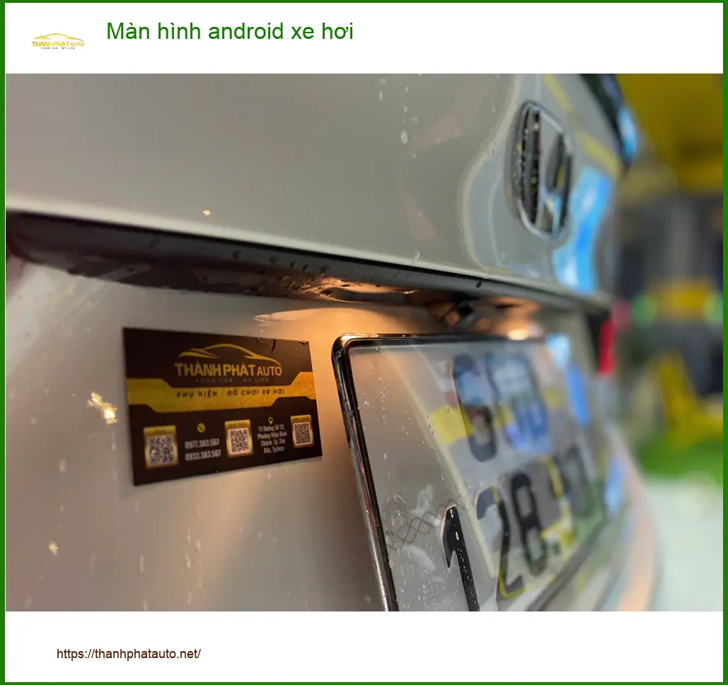 Chị Bích lắp màn hình Android xe hơi cho Honda CRV tại Quận 12 để trải nghiệm công nghệ mới ảnh thực tế 5