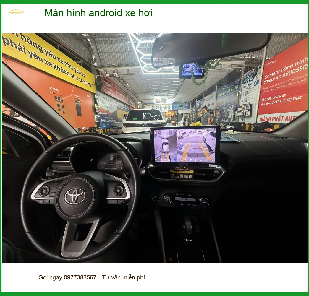 Chú Tấn lắp màn hình Android xe Ecosport tại Thủ Đức để tiện nghi hơn