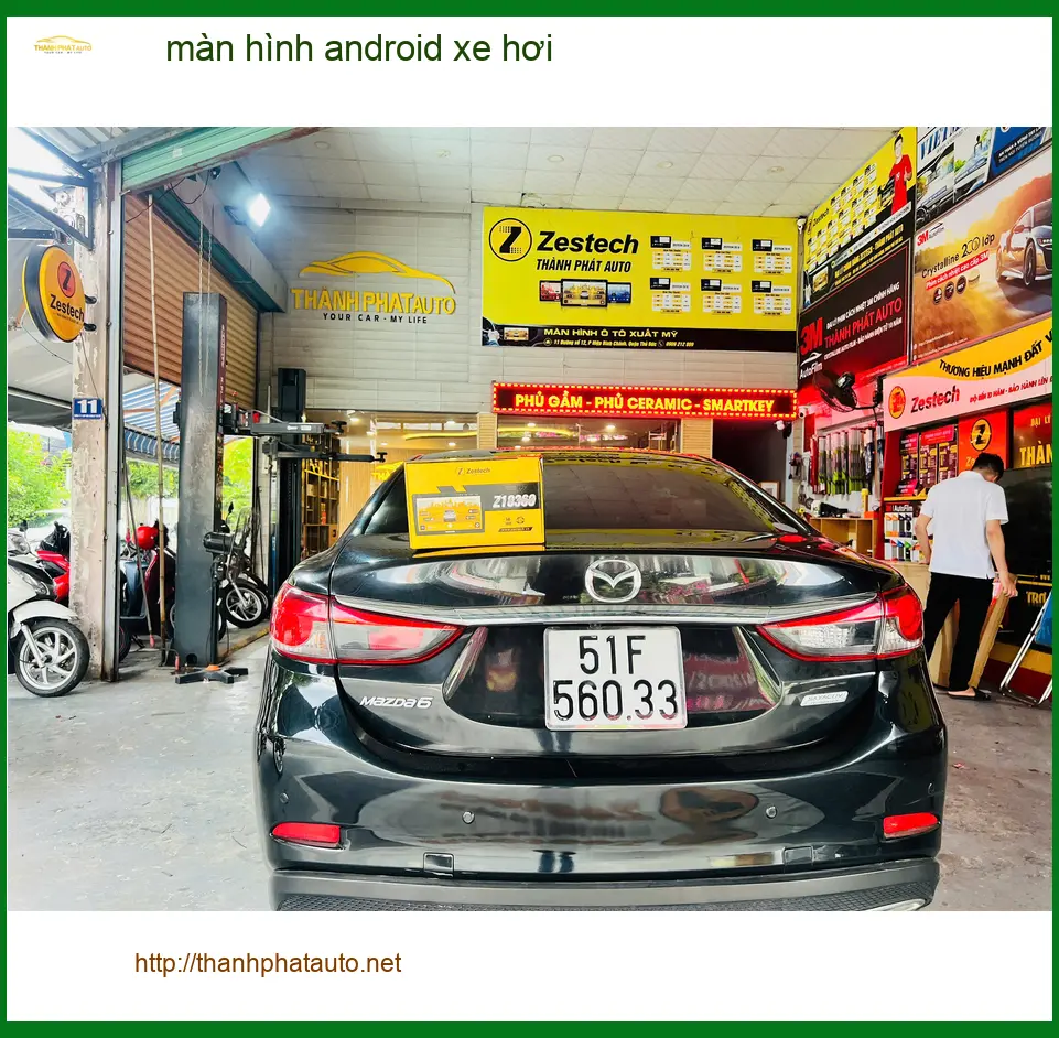 Anh Minh lắp màn hình Android xe hơi cho Kia Sorento tại Quận 1.