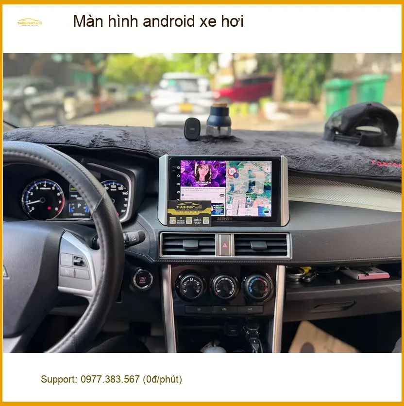 Anh Cường lắp màn hình android xe hơi Toyota Vios tại Củ Chi để có giải trí thông minh ảnh thực tế 2