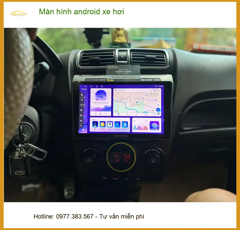 Chị Thảo nâng cấp màn hình Android cho Mazda CX-5 tại Hóc Môn
