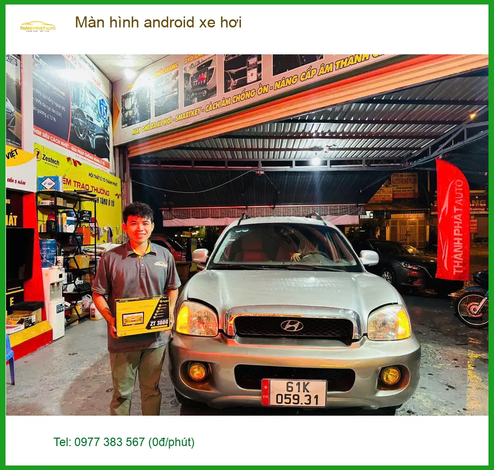 Anh Tuấn Kiệt lắp màn hình android xe hơi cho Honda HR-V tại Quận 3 vì muốn giải trí đa năng ảnh thực tế 2