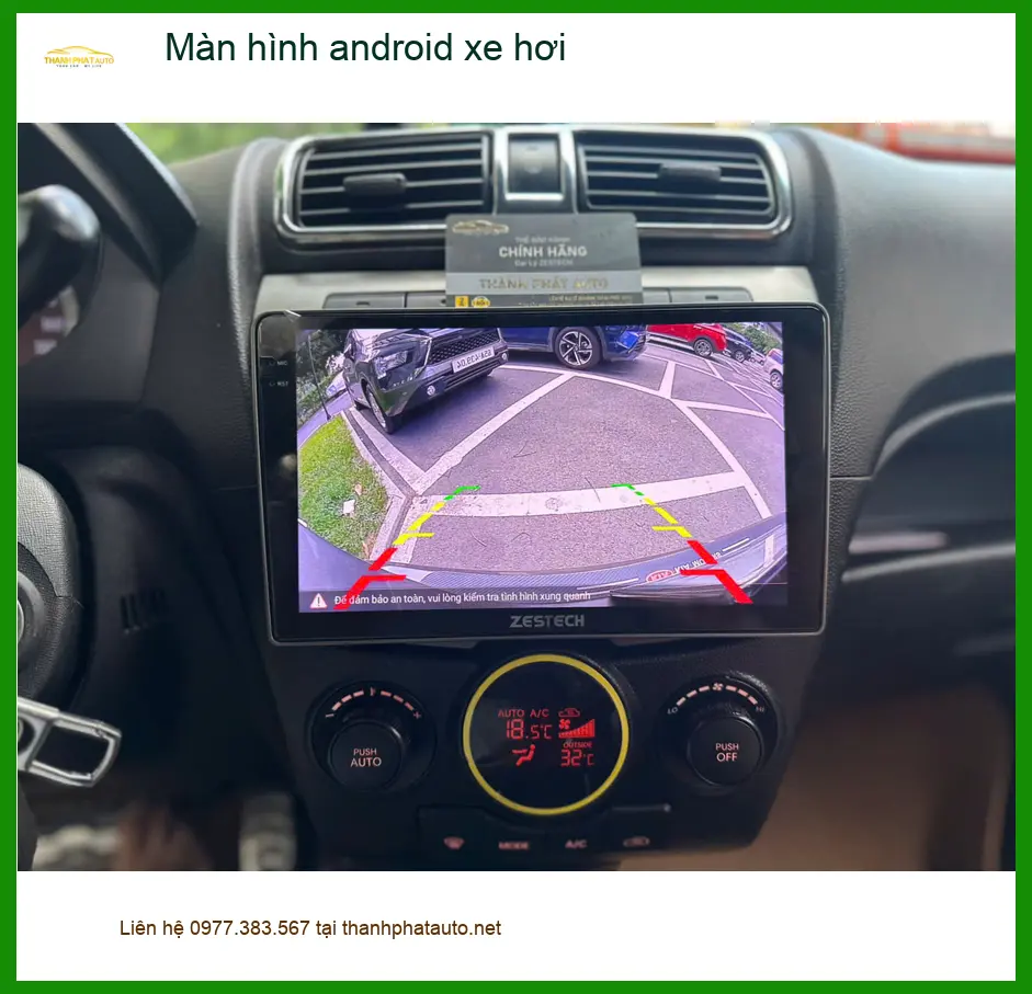 Chị Thảo nâng cấp màn hình Android cho Mazda CX-5 tại Hóc Môn ảnh thực tế 3
