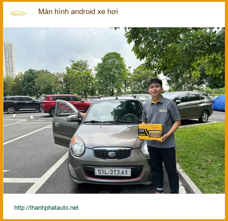 Chị Thảo nâng cấp màn hình Android cho Mazda CX-5 tại Hóc Môn ảnh thực tế 4