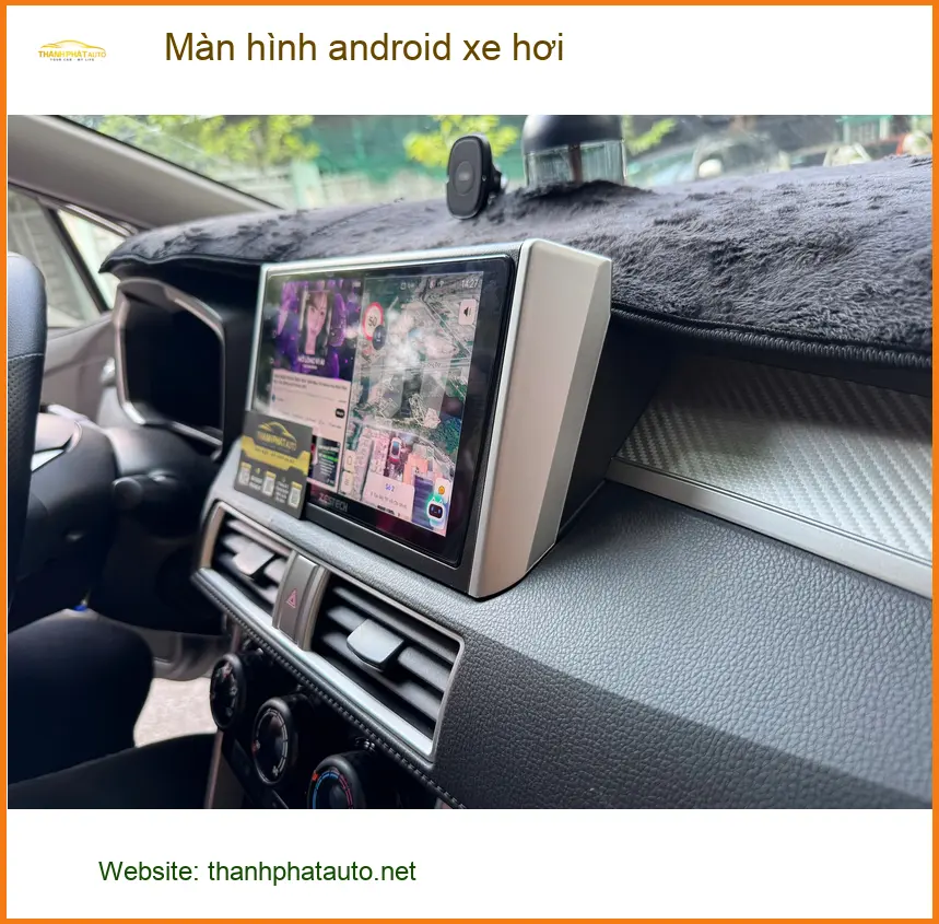 Anh Cường lắp màn hình android xe hơi Hyundai Accent Quận 9 giải trí ảnh thực tế 3