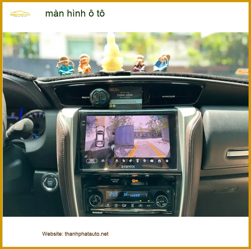 Anh Khải nâng cấp màn hình ô tô Hyundai Accent tại Tân Bình