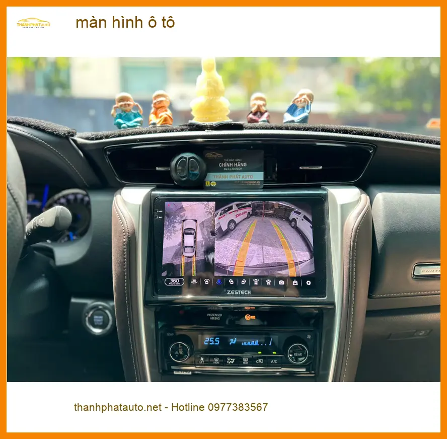 Anh Khải nâng cấp màn hình ô tô Hyundai Accent tại Tân Bình ảnh thực tế 2