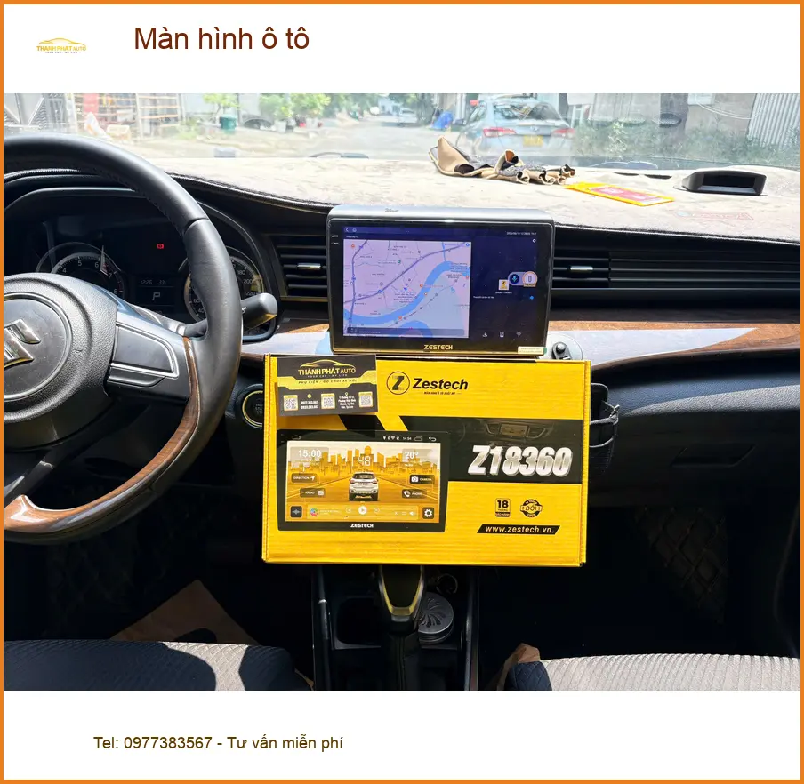Anh Trọng lắp màn hình ô tô cho Mazda 3 tại Quận Tân Phú cần bảo hành uy tín ảnh thực tế 4