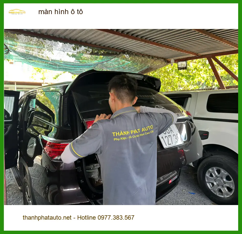 Anh Khải nâng cấp màn hình ô tô Hyundai Accent tại Tân Bình ảnh thực tế 4