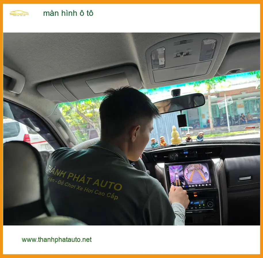 Anh Khải nâng cấp màn hình ô tô Hyundai Accent tại Tân Bình ảnh thực tế 5