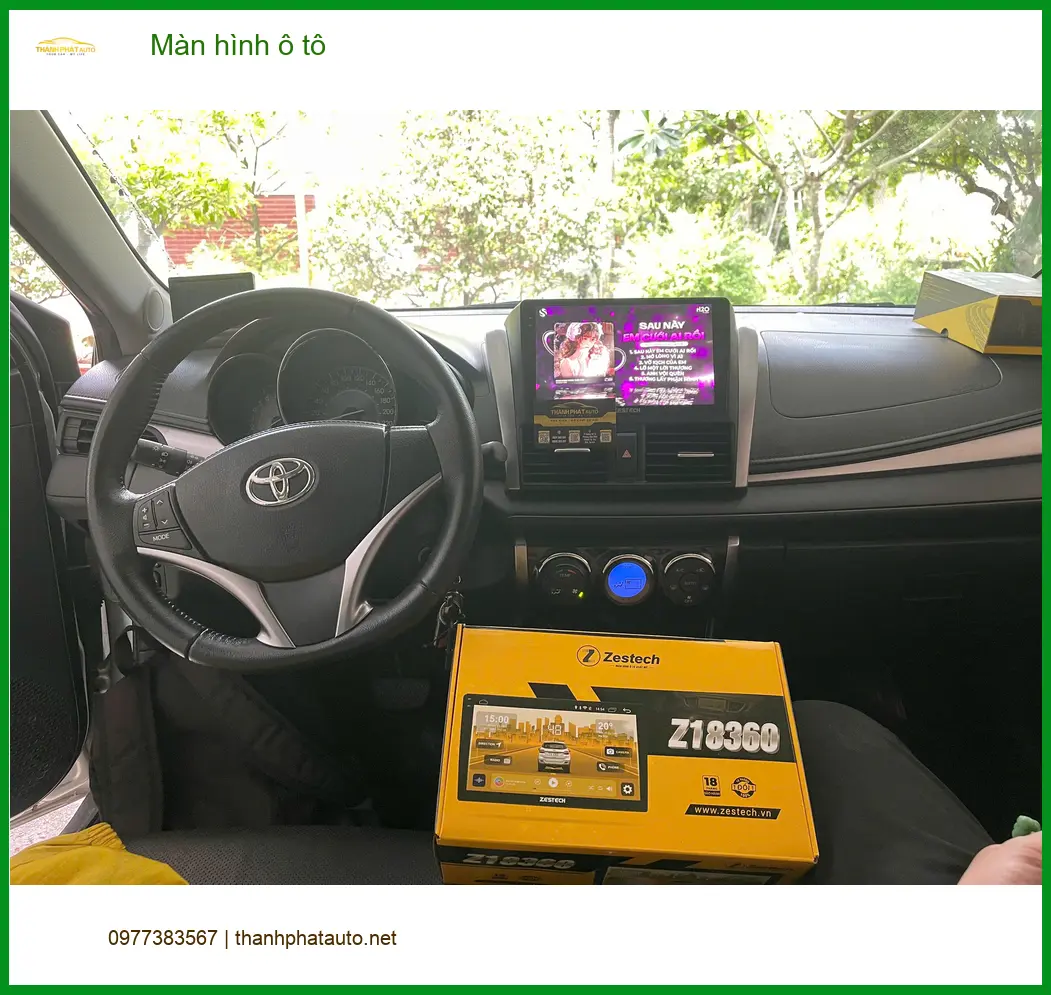 Chú Kiên nâng cấp màn hình ô tô cho Hyundai Creta tại Quận 3