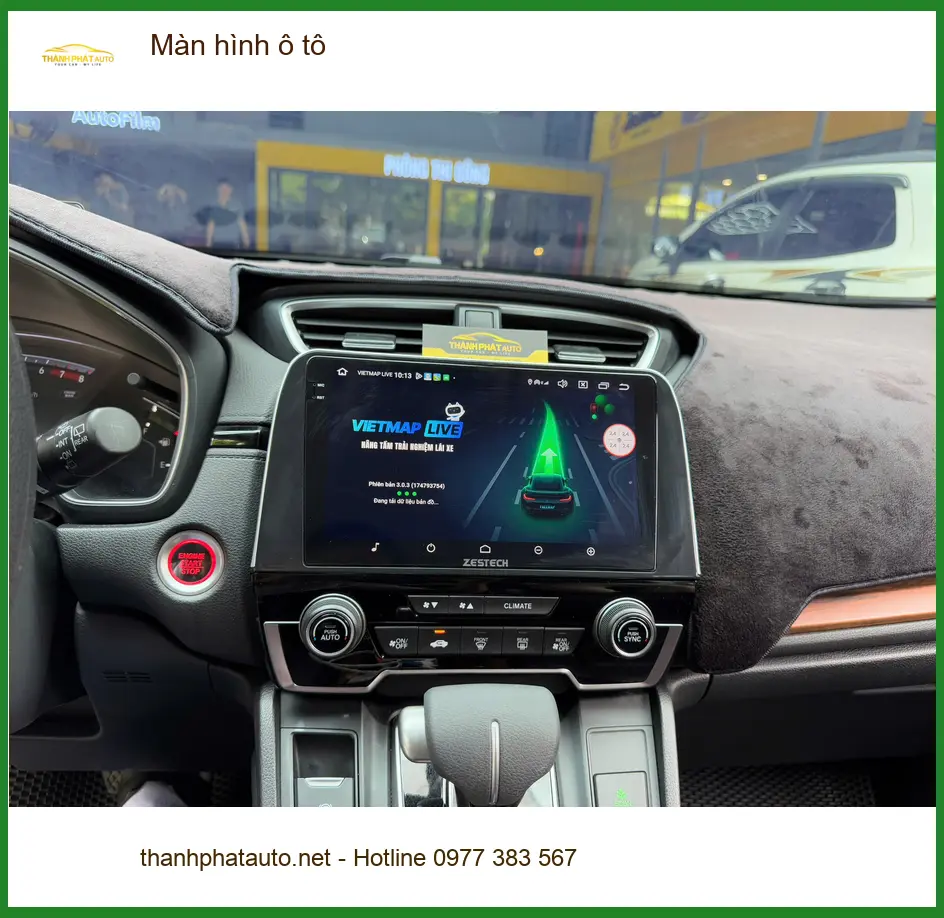 Chị Mai lắp màn hình ô tô Android cho Hyundai Accent tại Quận 1 ảnh thực tế 2