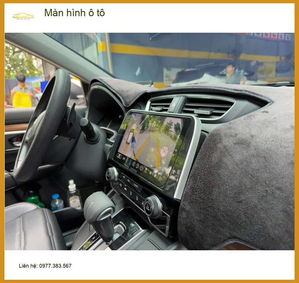 Chị Mai lắp màn hình ô tô Android cho Hyundai Accent tại Quận 1 ảnh thực tế 3