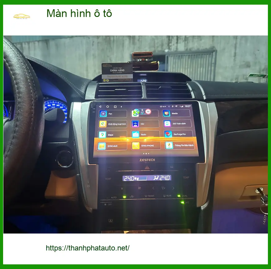 Anh Minh lắp màn hình ô tô cho Hyundai Accent tại Quận 3 để nâng cấp trải nghiệm lái xe ảnh thực tế 3