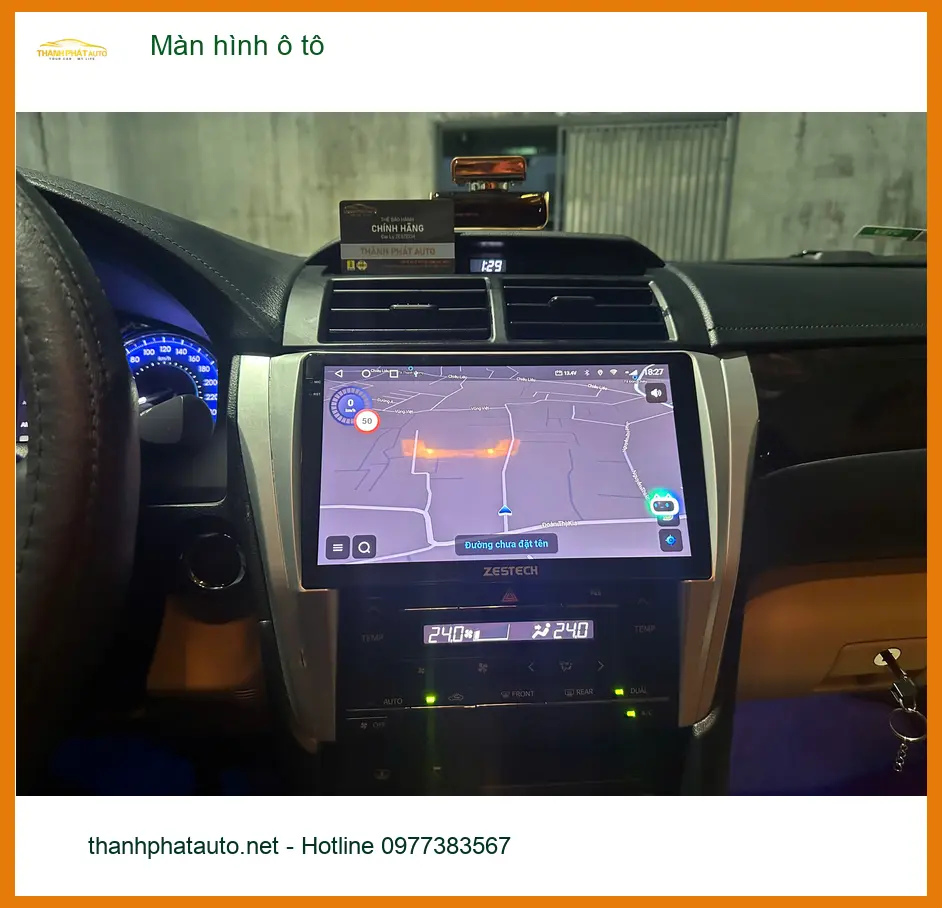 Chú Đức lắp màn hình ô tô chính hãng cho Kia Sorento tại Bình Chánh ảnh thực tế 2