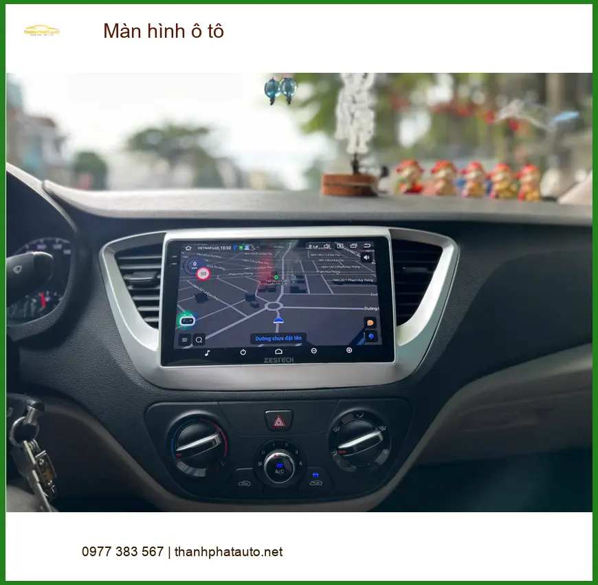 Anh Quang lắp Màn hình ô tô cho Hyundai Kona tại Quận 7 để tận hưởng tiện ích giải trí ảnh thực tế 2