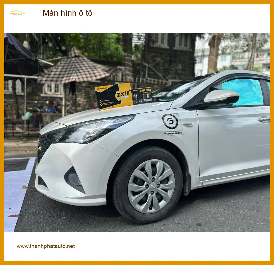 Anh Quang lắp Màn hình ô tô cho Hyundai Kona tại Quận 7 để tận hưởng tiện ích giải trí ảnh thực tế 3