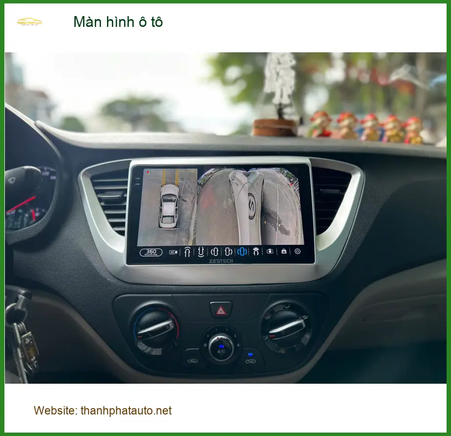 Anh Quang lắp Màn hình ô tô cho Hyundai Kona tại Quận 7 để tận hưởng tiện ích giải trí ảnh thực tế 4
