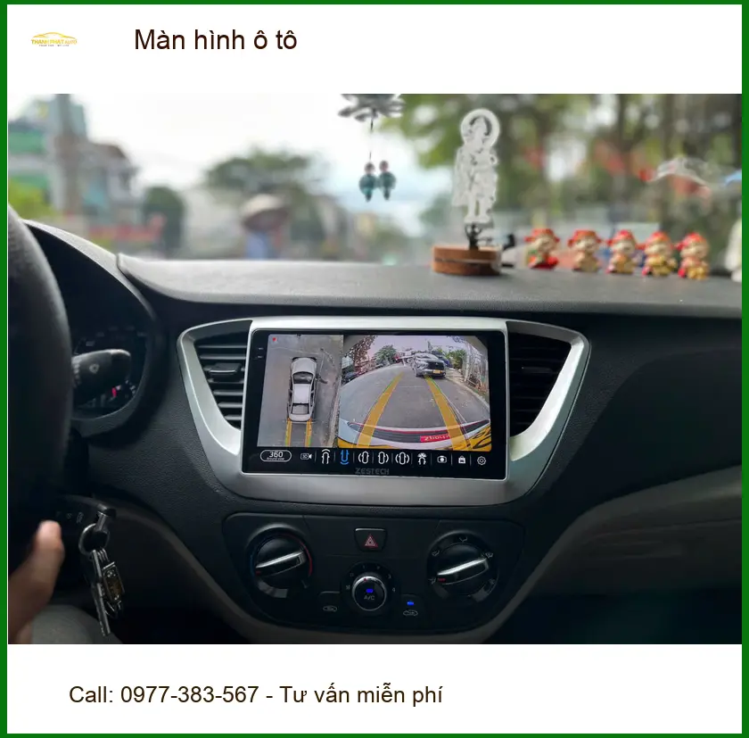 Anh Quang lắp Màn hình ô tô cho Hyundai Kona tại Quận 7 để tận hưởng tiện ích giải trí ảnh thực tế 5